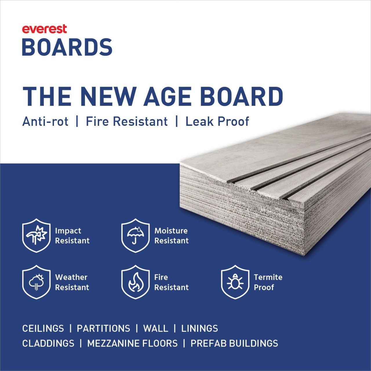 Everest Cement Fiber Board
